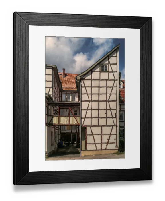Framed Print : Bad Langensalza is a spa town in Thuringia