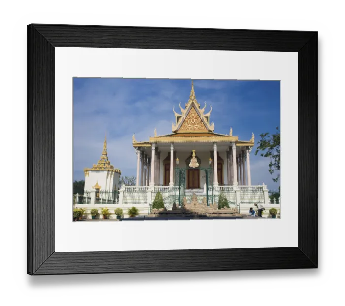 Framed Print : Silver Pagoda, Royal Palace, Phnom Penh