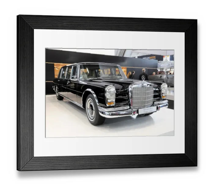 Framed Print : Mercedes-Benz 600 Pullman, Retro Classics 2010 Framed Print : Mercedes-Benz 600 Pullman, Retro Classics 2010