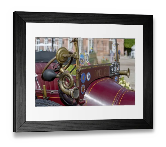Framed Print : Vintage Opel Torpedo, Germany 1911