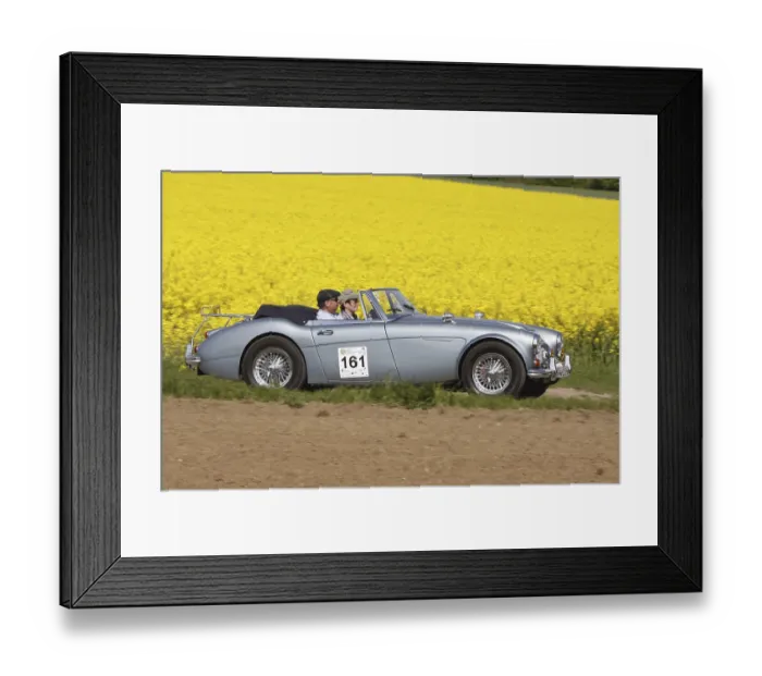 Framed Print : Austin Healey, 3000 Mark III BJ8