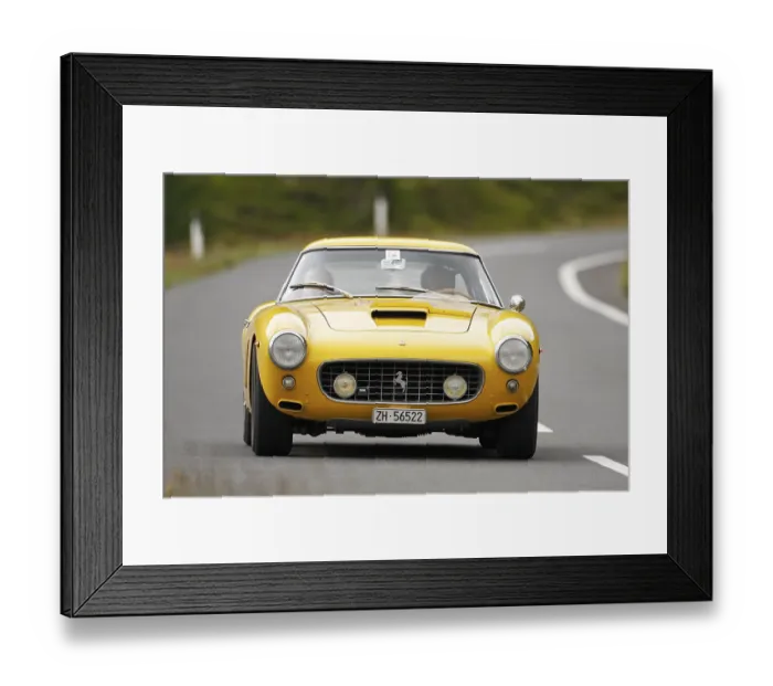 Framed Print : Ferrari 250 GT SWB, built in 1961 Framed Print : Ferrari 250 GT SWB, built in 1961