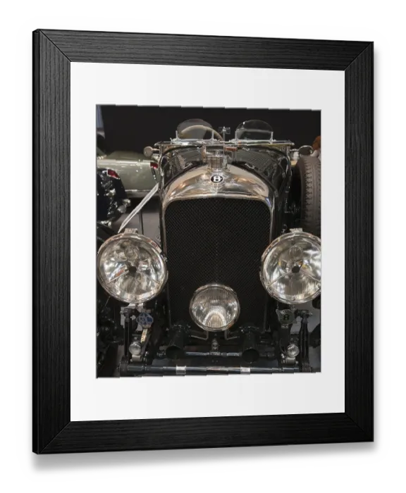 Framed Print : 1936 Bentley Special, redesigned to Vanden Plas Le Mans style body Framed Print : 1936 Bentley Special, redesigned to Vanden Plas Le Mans style body