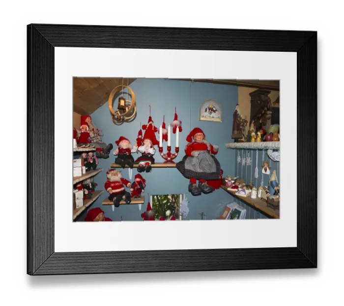 Framed Print : Christmas House, Hrafnagil, Akureyri