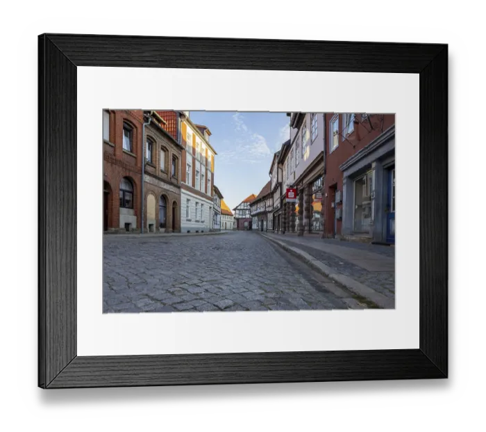 Framed Print : Impressions from Osterwieck am Fallstein Harz County