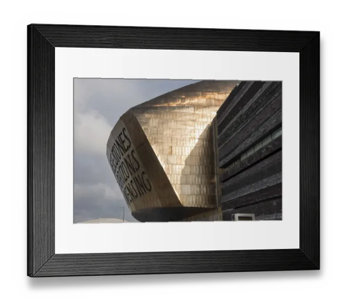 Framed Print : Millennium Centre Cardiff Bay Framed Print : Millennium Centre Cardiff Bay