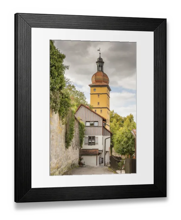 Framed Print : Tower of the Segringer Tor (Segringen Gate)
