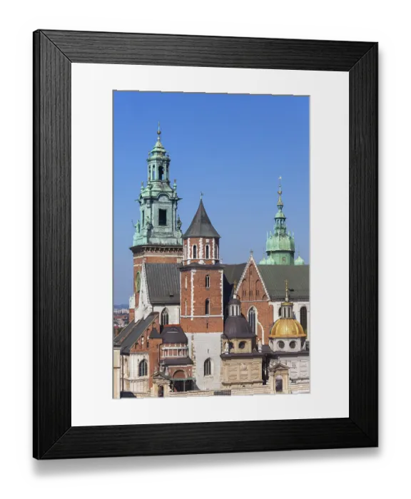 Framed Print : Wawel Cathedral in Krakow, Poland