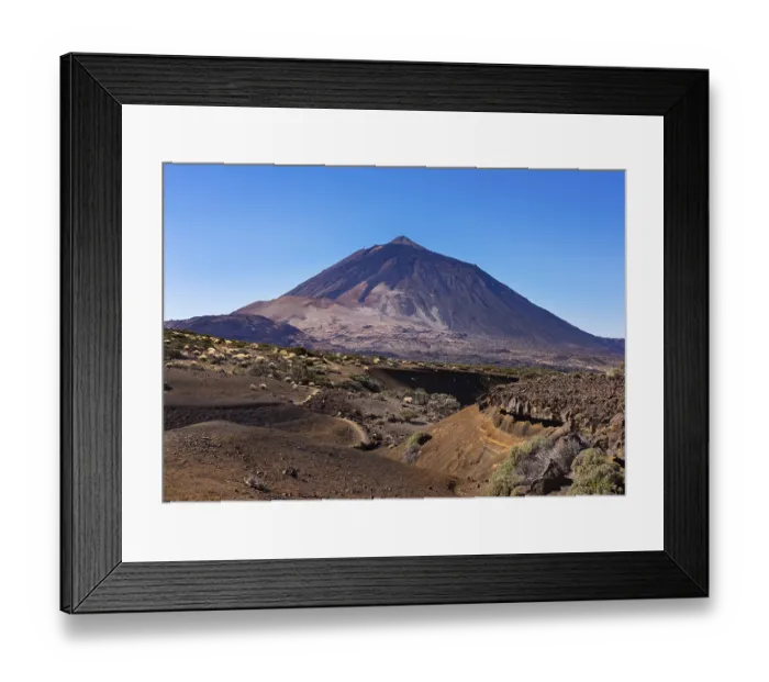 Framed Print : Volcano Pico del Teide, Teide National Park