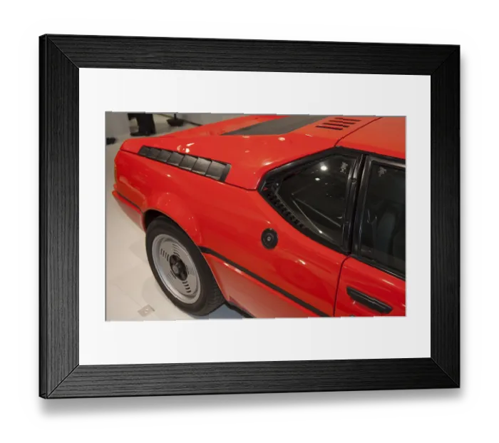 Framed Print : BMW M1, built 1978-1981, super sports car Framed Print : BMW M1, built 1978-1981, super sports car
