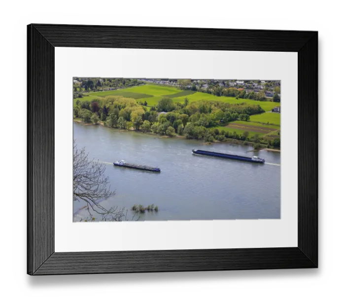 Framed Print : View from Drachenfels Framed Print : View from Drachenfels