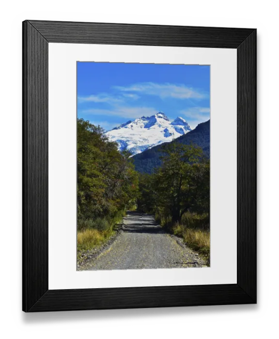 Framed Print : Mount Tronador. Rio Negro, Argentina