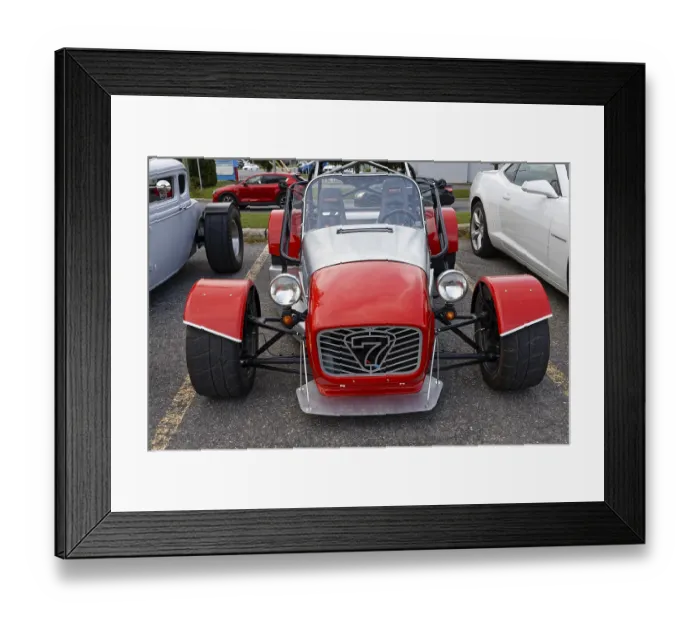 Framed Print : Automobile, car show, custom made vintage car