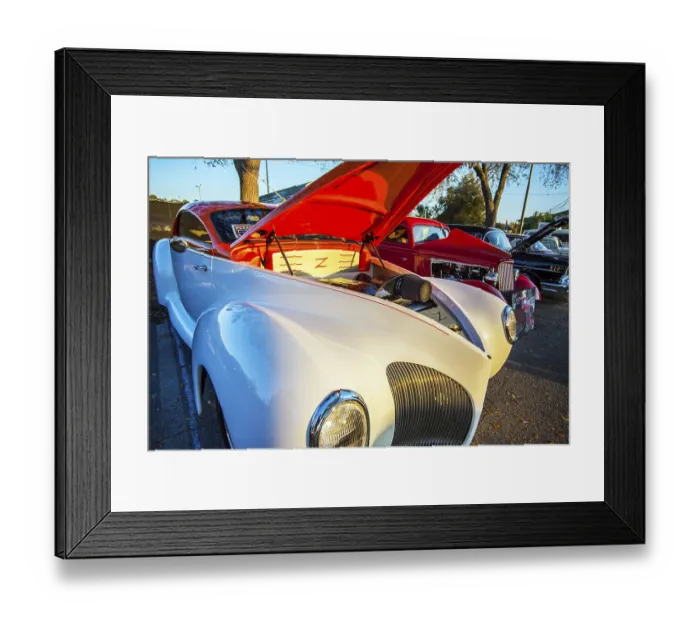 Framed Print : Oldtimer in USA