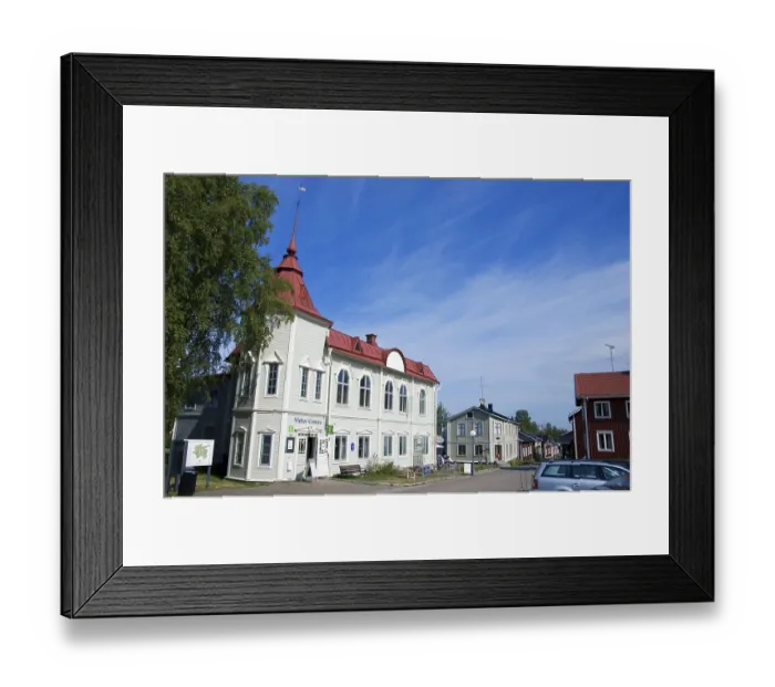 Framed Print : Visitor Centre, Church Square, Church Town