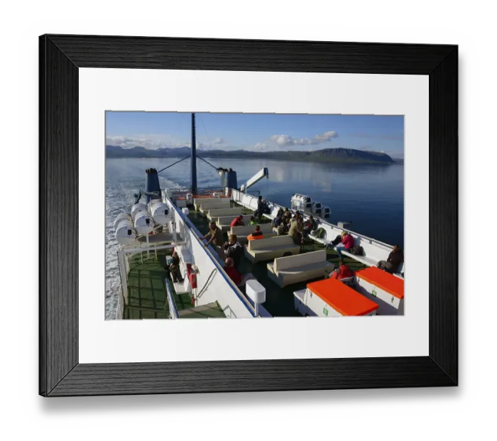 Framed Print : Ferry Baldur, Westfjords, Iceland Framed Print : Ferry Baldur, Westfjords, Iceland