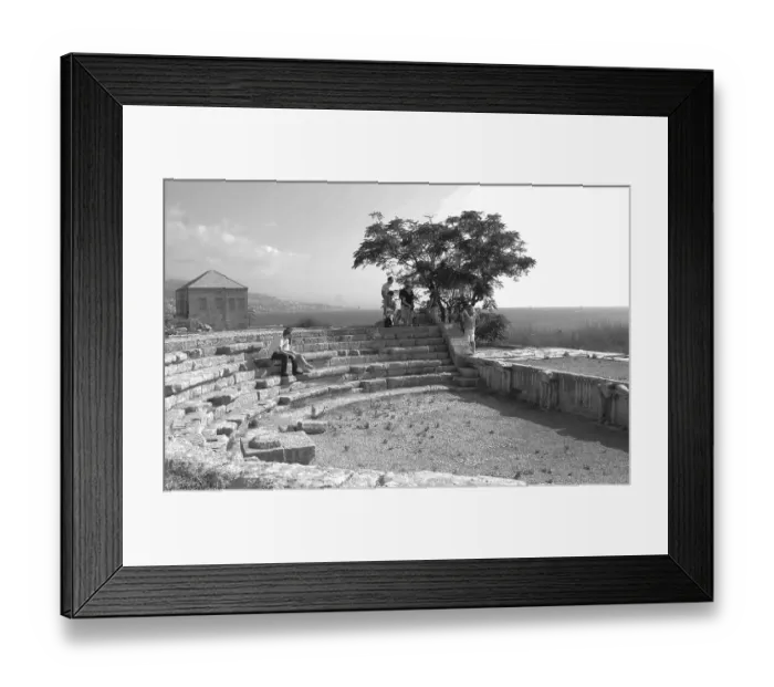 Framed Print : Lebanon: The historic village Byblos with the castle Framed Print : Lebanon: The historic village Byblos with the castle