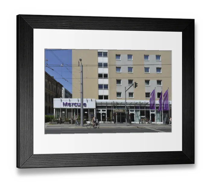 Framed Print : Mercure Hotel, InvalidenstraBe