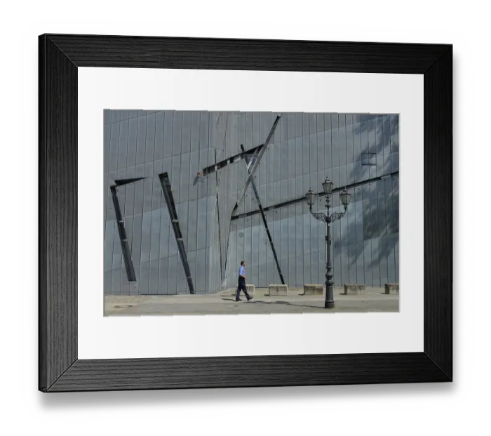 Framed Print : Jewish Museum, LindenstraBe Framed Print : Jewish Museum, LindenstraBe
