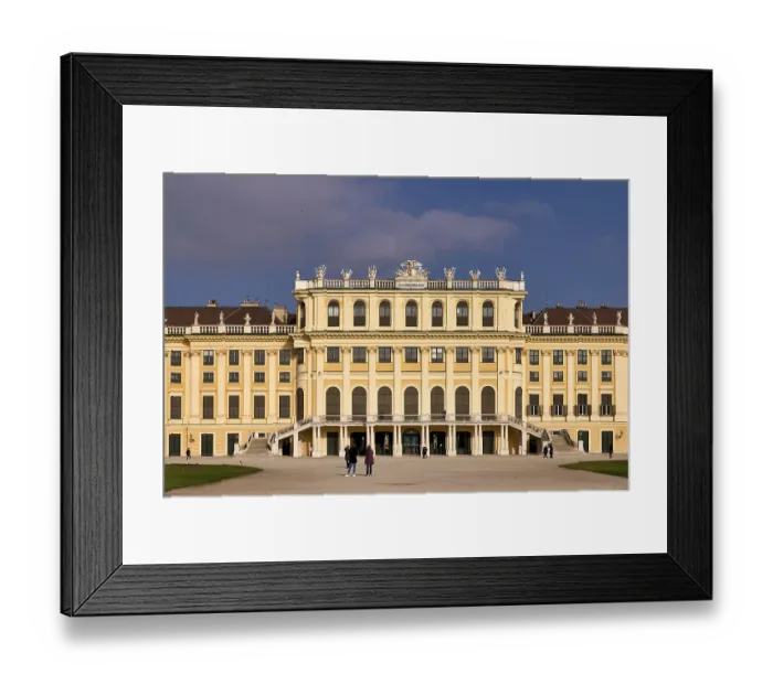 Framed Print : Schonbrunn Palace. Vienna Austria Framed Print : Schonbrunn Palace. Vienna Austria