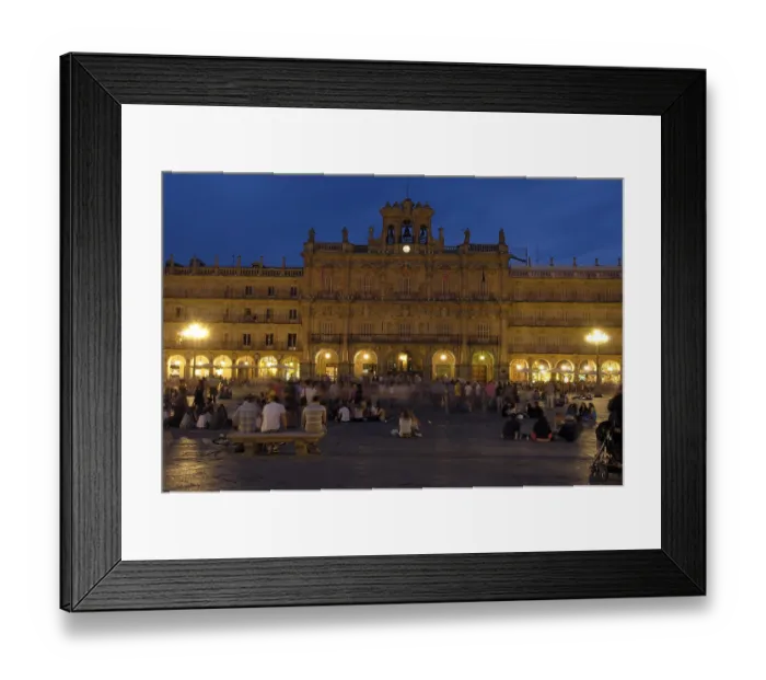 Framed Print : Salamanca, Main Square, Plaza Mayor