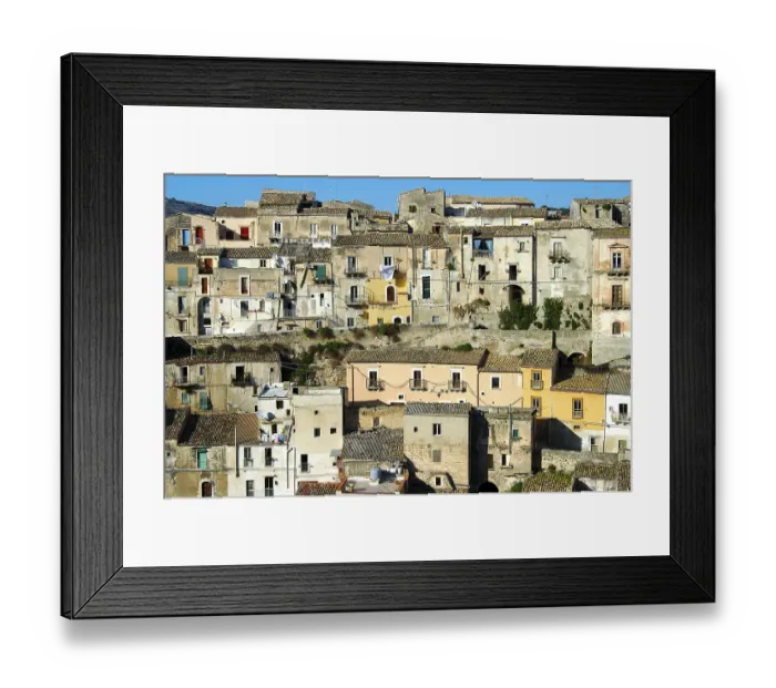 Framed Print : Ragusa Italy Framed Print : Ragusa Italy