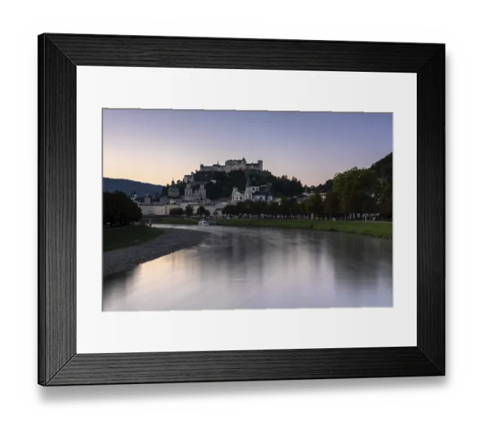 Framed Print : View of Salzburg, Austria in the early morning Framed Print : View of Salzburg, Austria in the early morning