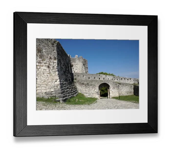 Framed Print : Berat Castle, Berat, Albania