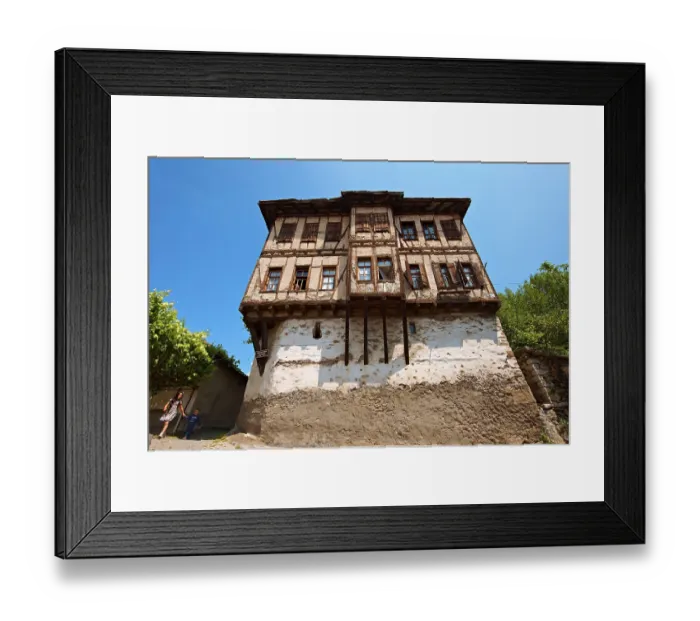 Framed Print : Ottoman style houses of Safranbolu