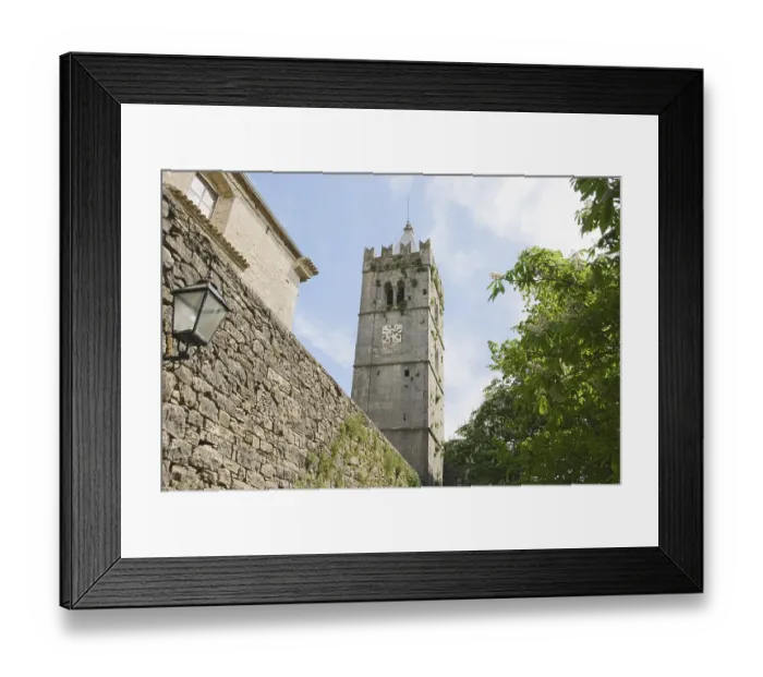 Framed Print : Smallest village in the world, 20 inhabitants