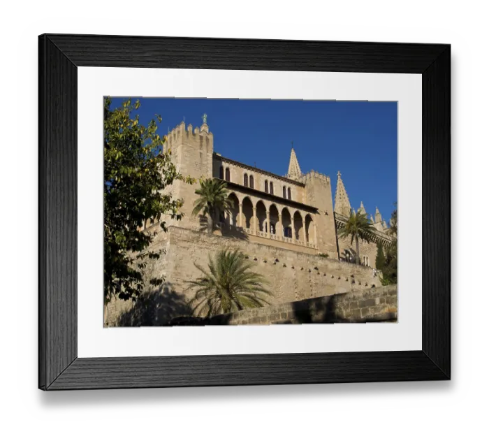 Framed Print : Historic building with castle character Framed Print : Historic building with castle character