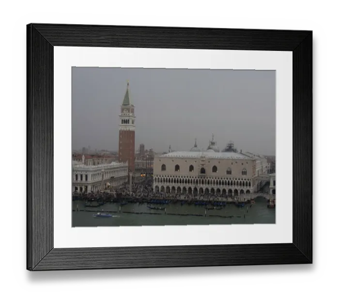 Framed Print : St Mark's Square in Venice with the Campanile and historic buildings Framed Print : St Mark's Square in Venice with the Campanile and historic buildings