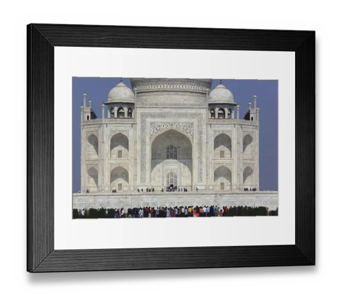 Framed Print : Uttar Pradesh, Agra, the Taj Mahal tomb