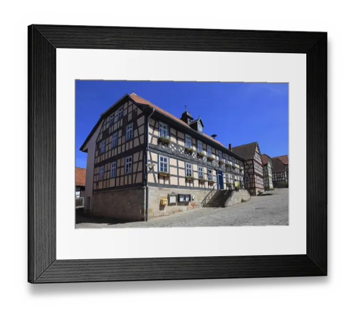 Framed Print : Second smallest town in Germany Framed Print : Second smallest town in Germany