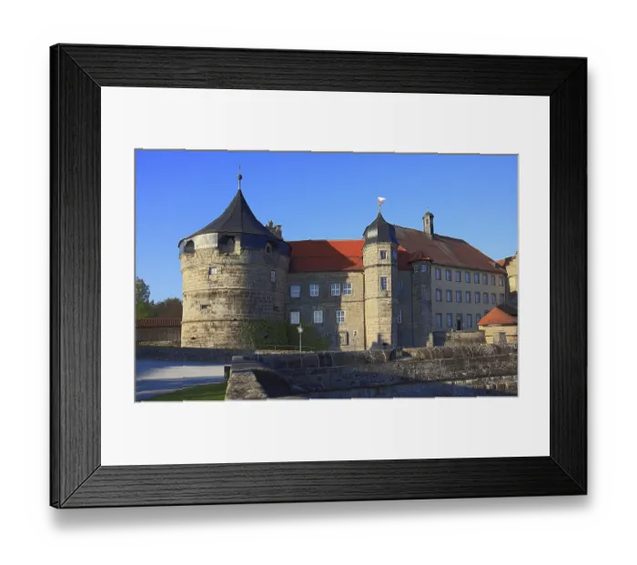 Framed Print : Rosenberg Fortress, Kronach, Upper Franconia