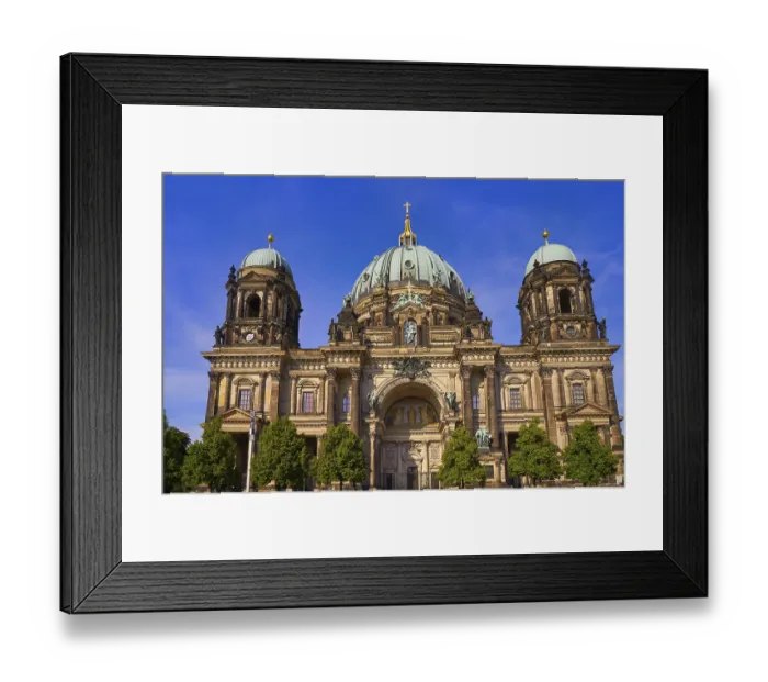 Framed Print : Berlin Cathedral Berliner Dom in Germany