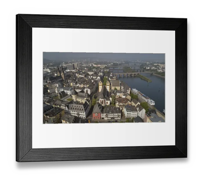 Framed Print : Old Town with Florin Market, Florinskirche Framed Print : Old Town with Florin Market, Florinskirche