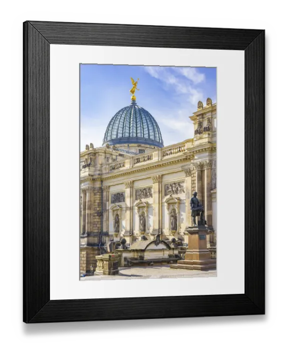 Framed Print : Lipsius Building of the Academy of Arts with folding dome Framed Print : Lipsius Building of the Academy of Arts with folding dome