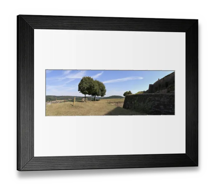 Framed Print : Bitche (Bitsch) French commune in the Moselle department in the Grand Est region