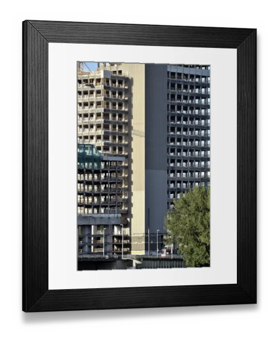 Framed Print : The Lufthansa high-rise (headquarters of the German airline until 2007) Framed Print : The Lufthansa high-rise (headquarters of the German airline until 2007)