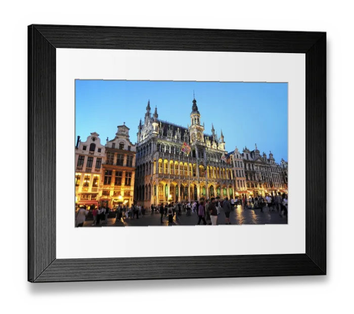 Framed Print : Maison du Roi on the Grand Place