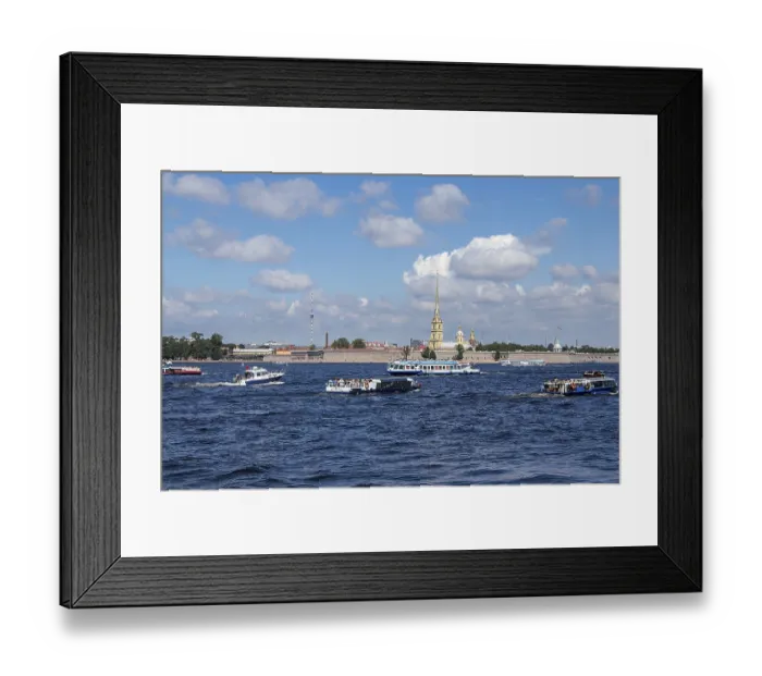 Framed Print : Saint Petersburg, Russia, July 8