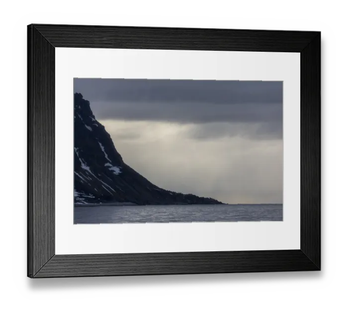 Framed Print : Bad weather, rain, dark clouds