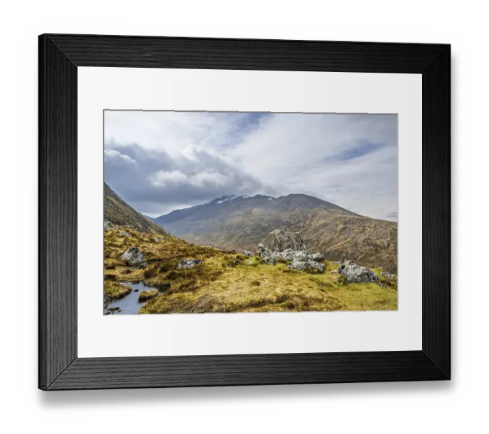 Framed Print : View from Nevis Range Mountains Framed Print : View from Nevis Range Mountains
