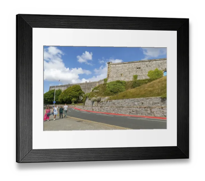 Framed Print : Walls of historic military fortress Framed Print : Walls of historic military fortress