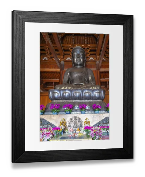 Framed Print : Buddha statue, House of Prayer