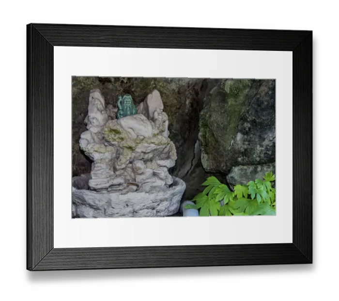 Framed Print : Yeongi-gun, South Korea. December 24