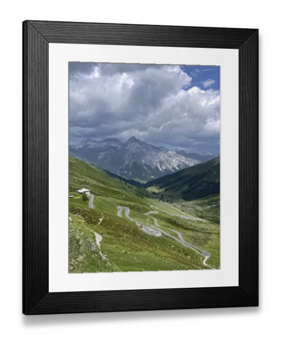 Framed Print : Passo di Spluga, Splugen Pass