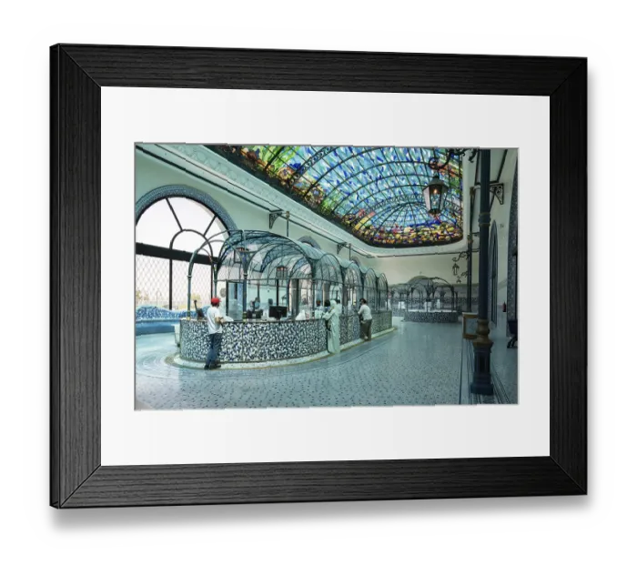 Framed Print : Fish Market, Mina District, Mia Park Framed Print : Fish Market, Mina District, Mia Park