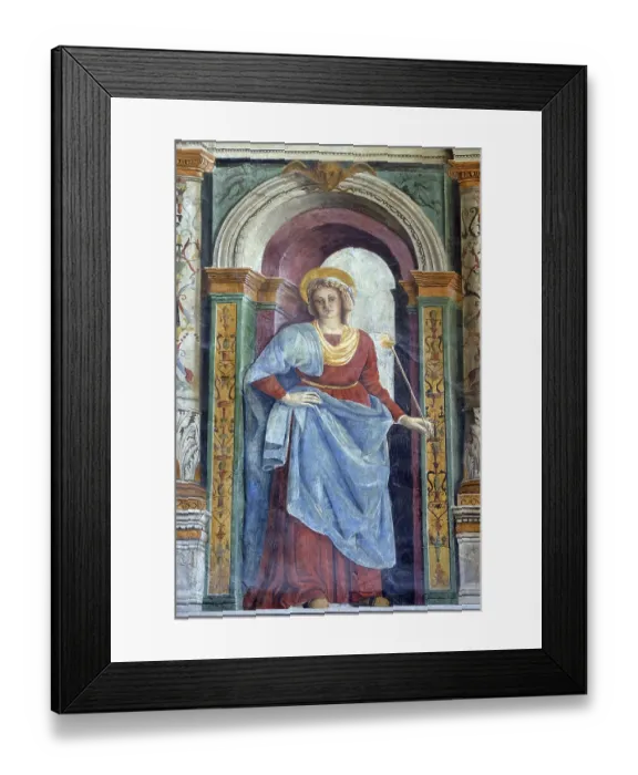 Framed Print : Fresco in the Cathedral dedicated to the Blessed Virgin Mary under the designation Santa Maria Matricolare in Verona Framed Print : Fresco in the Cathedral dedicated to the Blessed Virgin Mary under the designation Santa Maria Matricolare in Verona